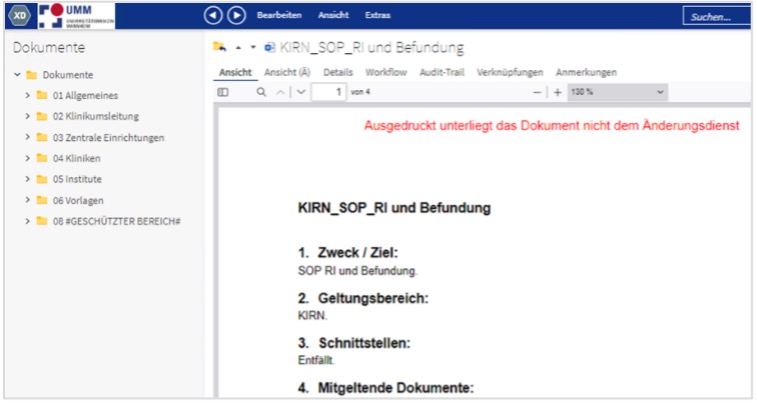 Dokumentenlenkungssystem